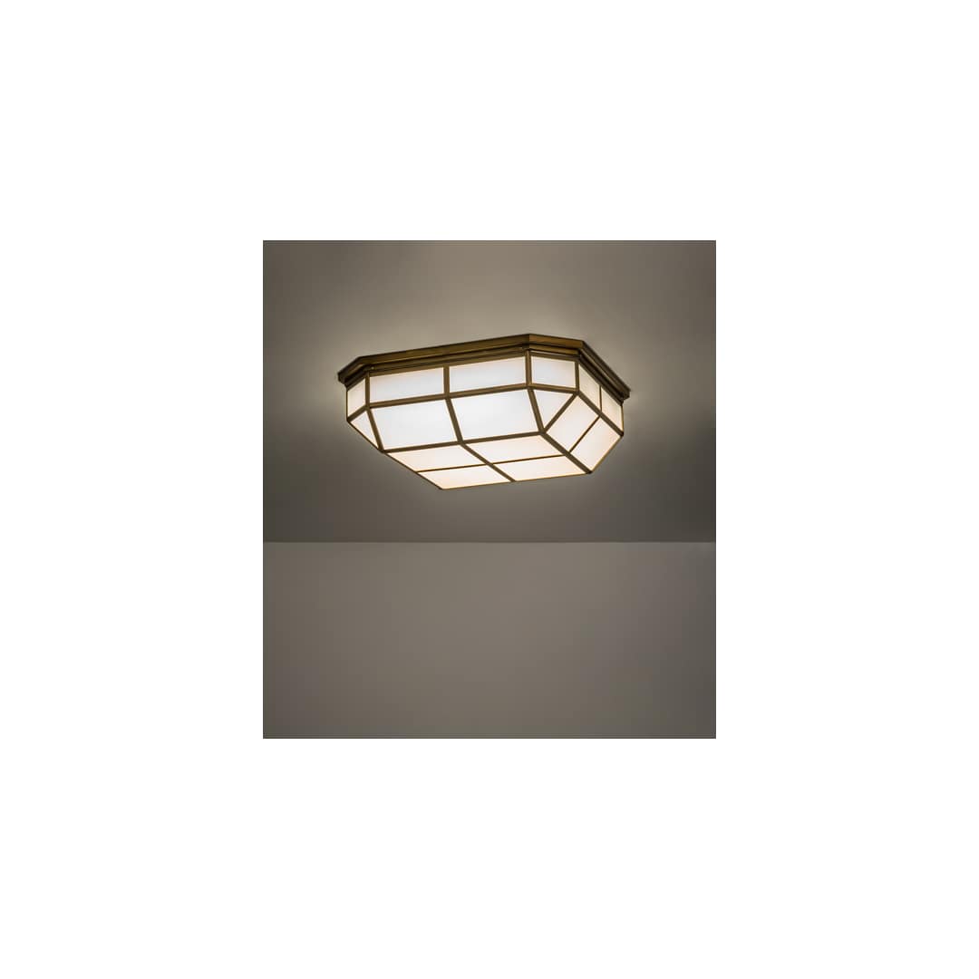 Gibbon 25-1/2" Square LED Flush Mount Ceiling Fixture