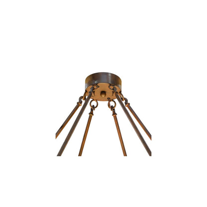 20 Light 66" Wide Pendant