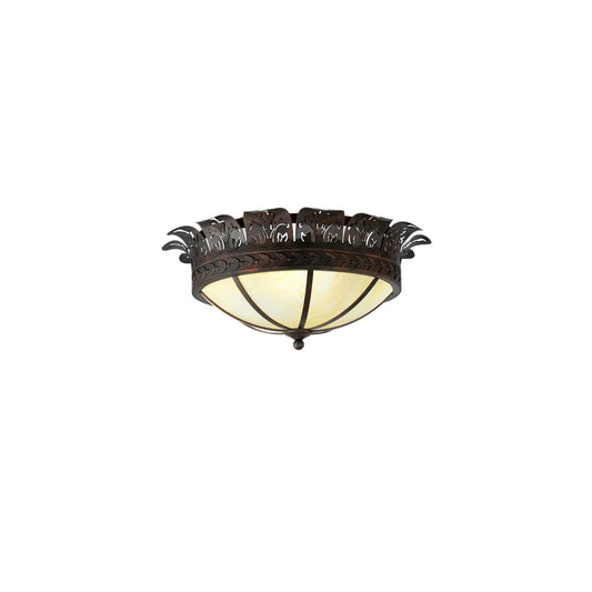 Crowne 4 Light 24" Wide Semi-Flush Bowl Ceiling Fixture