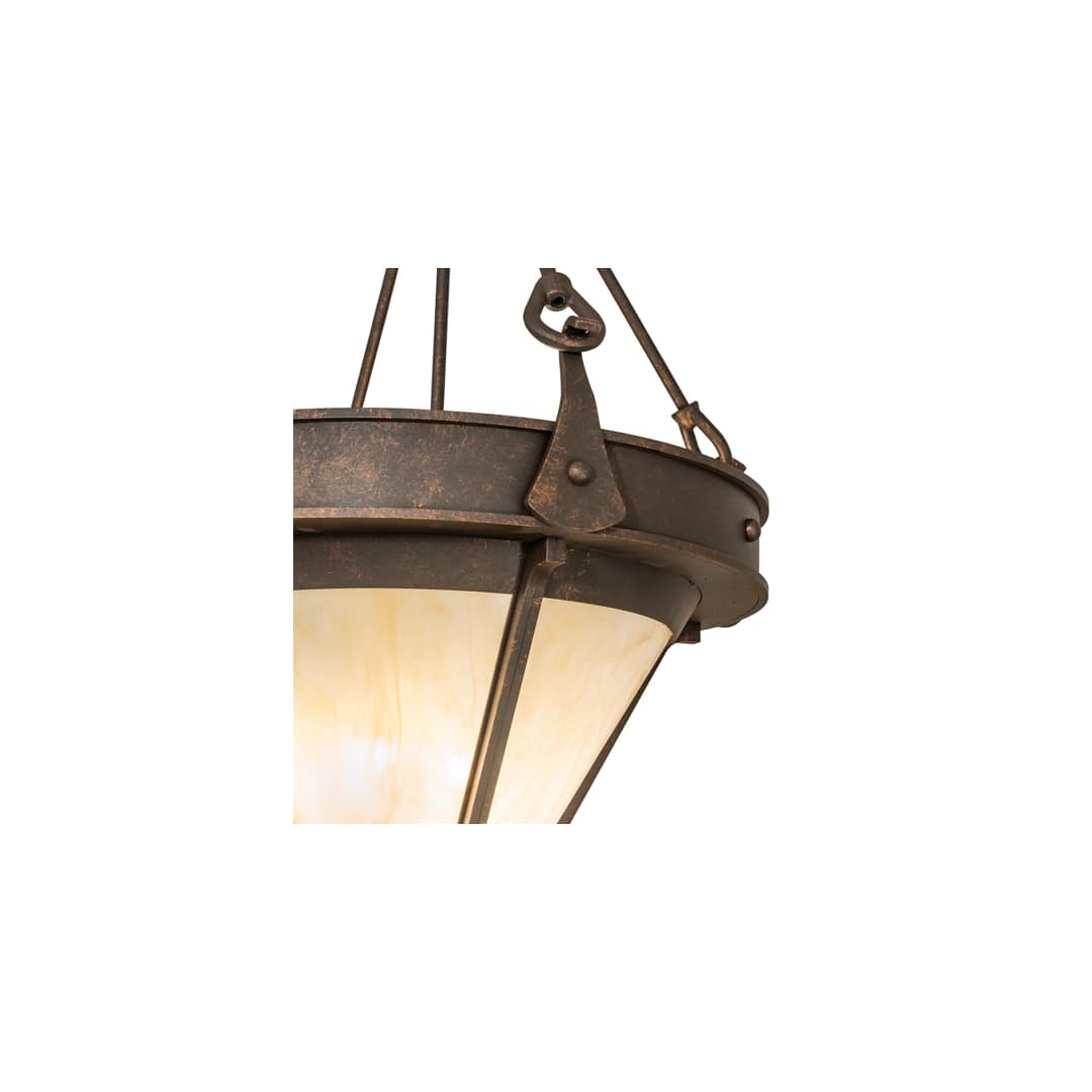 2 Light 21" Wide Pendant