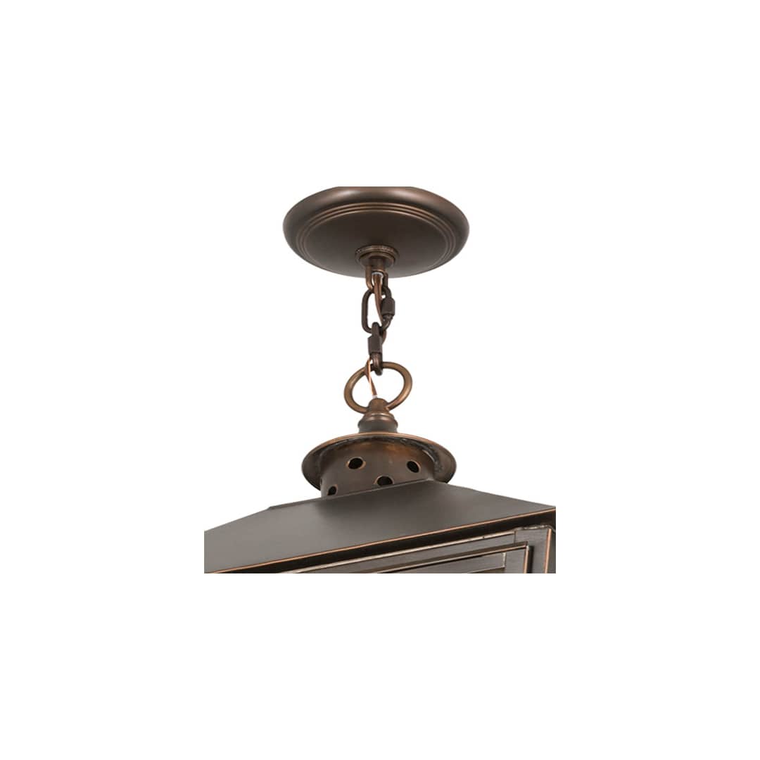 23" Wide Pillar Candle Pendant