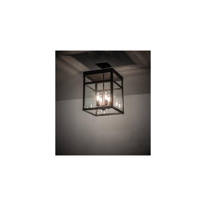 Quadrato 4 Light 21" Wide Semi-Flush Ceiling Fixture