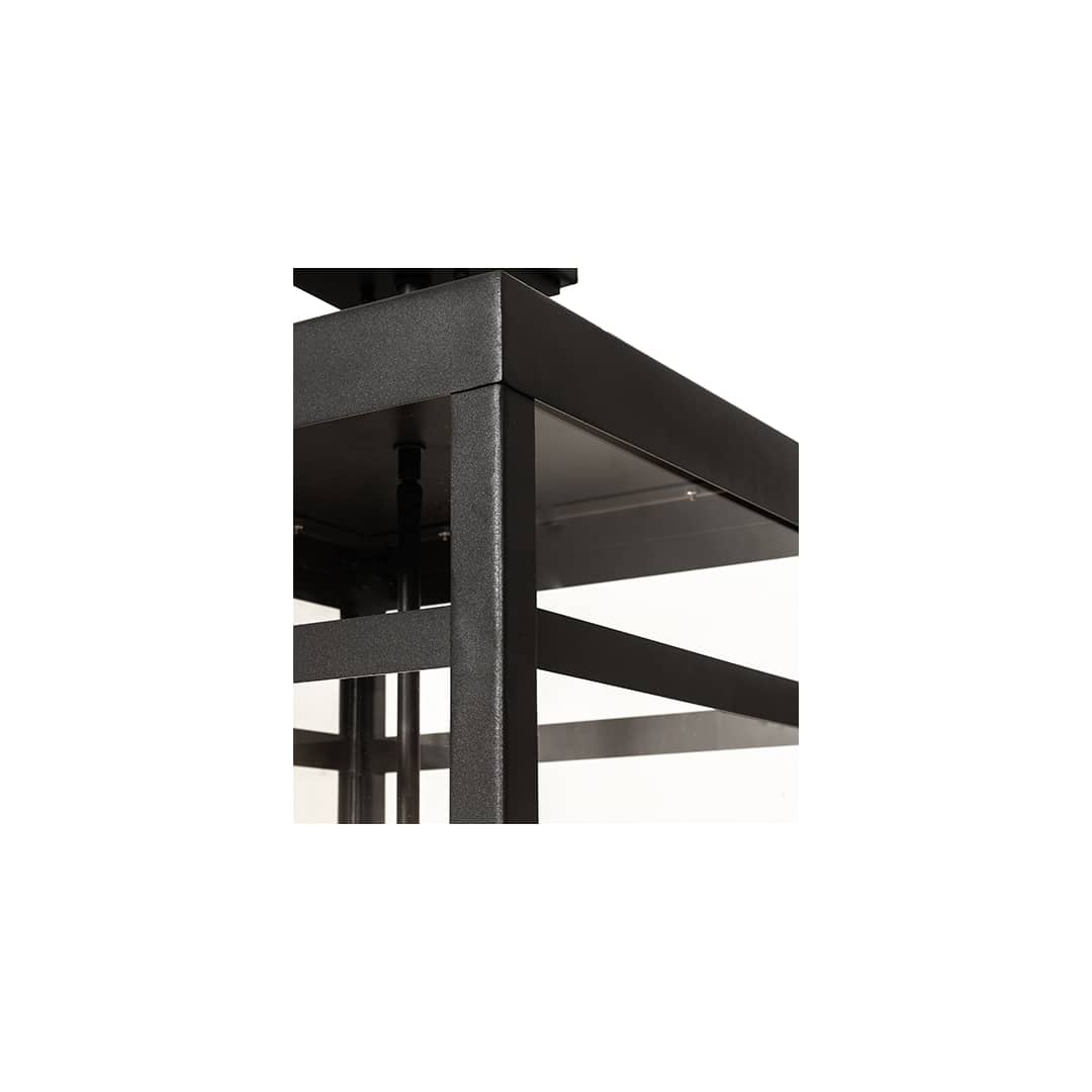 Quadrato 4 Light 21" Wide Semi-Flush Ceiling Fixture