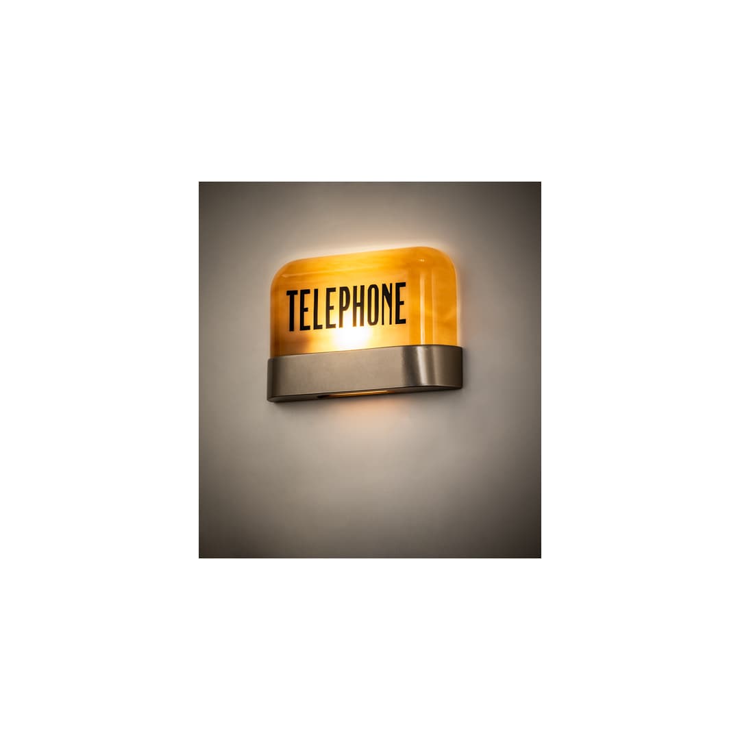 Telephone 7" Tall Wall Sconce
