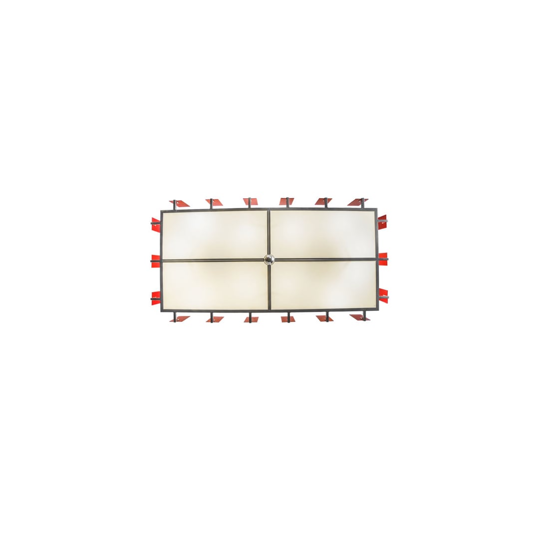 12 Light 72" Wide Linear Pendant