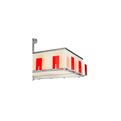 12 Light 72" Wide Linear Pendant