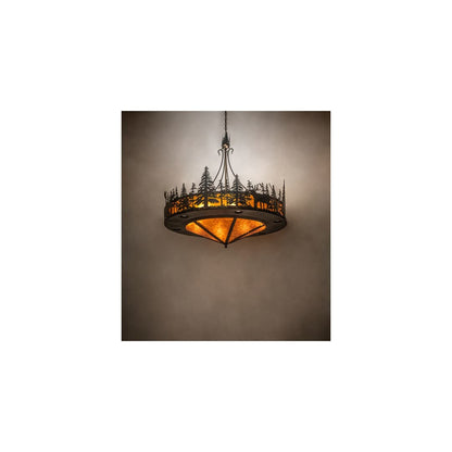 8 Light 62" Wide Pendant
