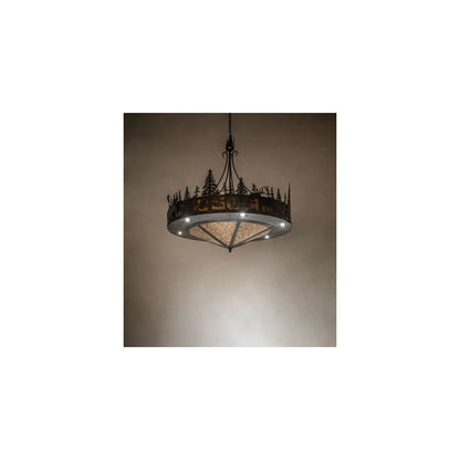 8 Light 62" Wide Pendant