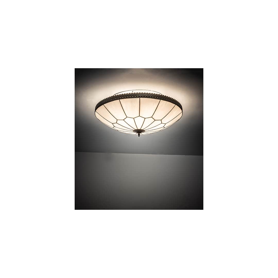 Vincent Honeycomb 6 Light 30" Wide Semi-Flush Bowl Ceiling Fixture