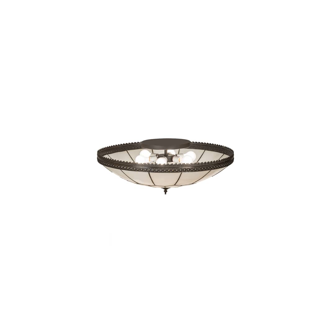 Vincent Honeycomb 6 Light 30" Wide Semi-Flush Bowl Ceiling Fixture