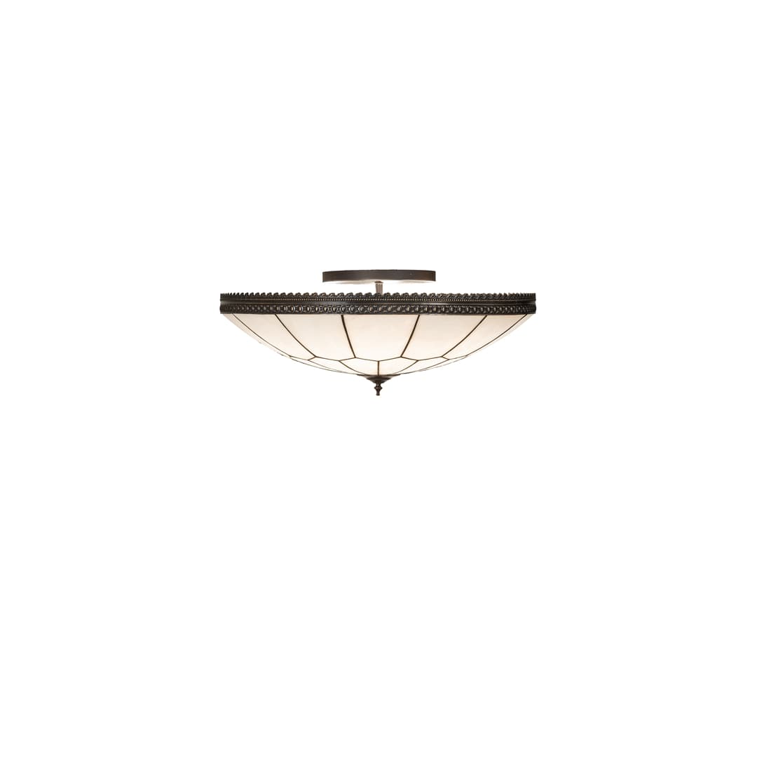 Vincent Honeycomb 6 Light 30" Wide Semi-Flush Bowl Ceiling Fixture