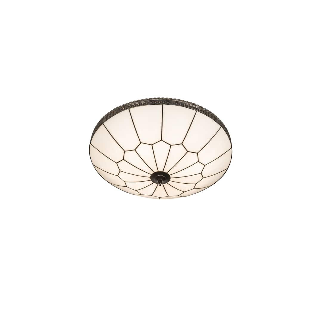 Vincent Honeycomb 6 Light 30" Wide Semi-Flush Bowl Ceiling Fixture