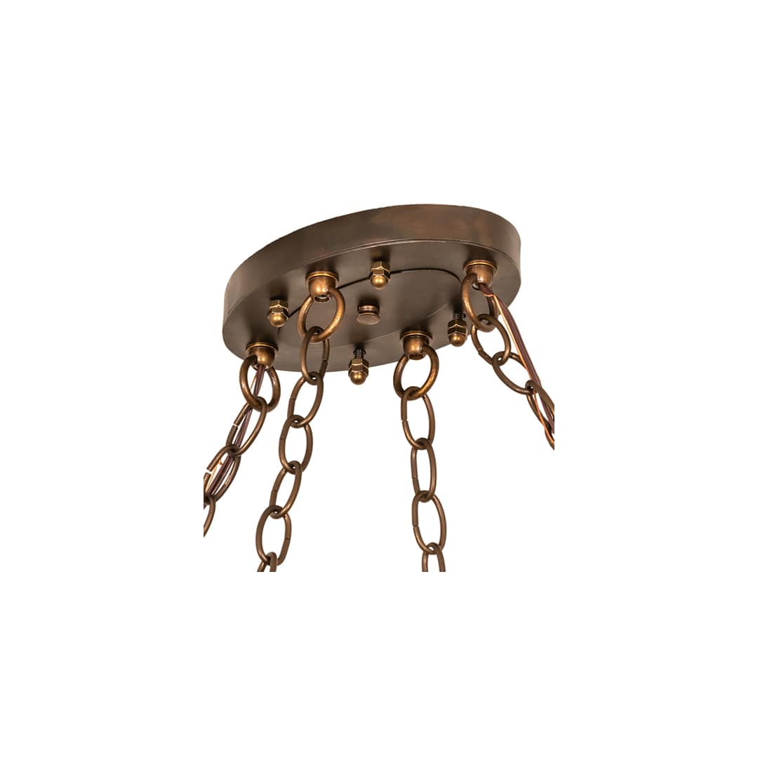 6 Light 48" Wide Linear Pendant