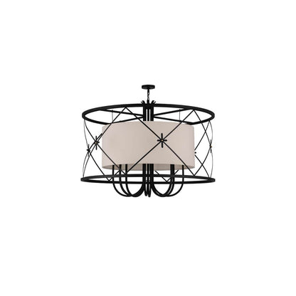 8 Light 60" Wide Pendant