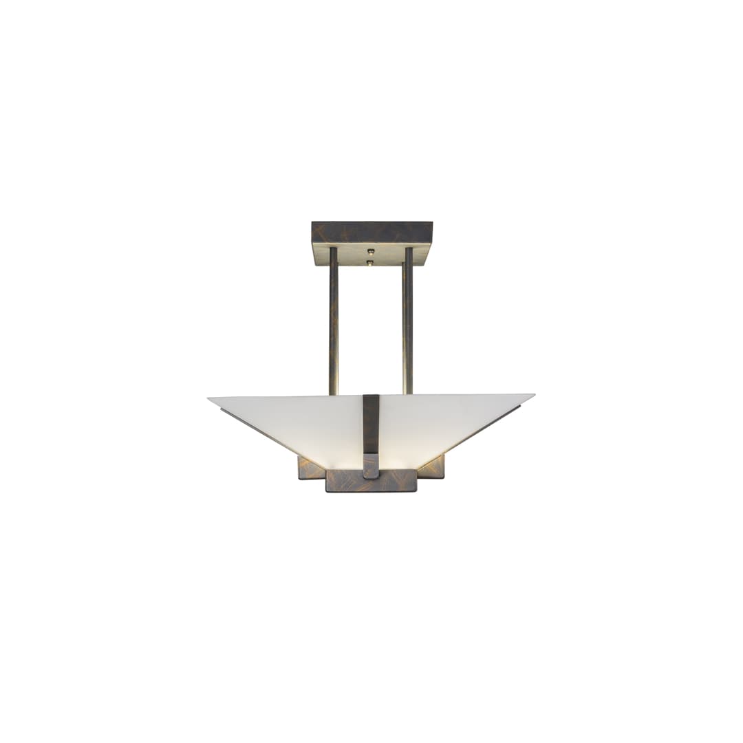 Grayling 2 Light 28" Wide Semi-Flush Ceiling Fixture