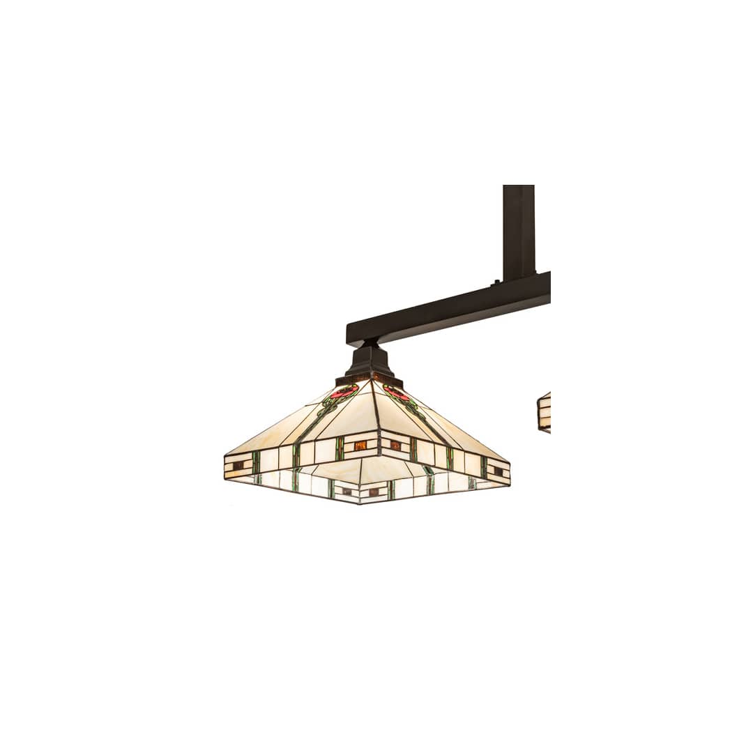 2 Light 39" Wide Linear Pendant