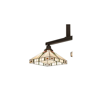 2 Light 39" Wide Linear Pendant