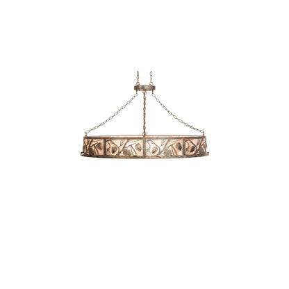 6 Light 48" Wide Linear Pendant