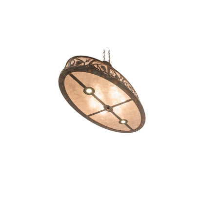 6 Light 48" Wide Linear Pendant