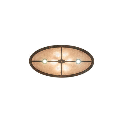 6 Light 48" Wide Linear Pendant