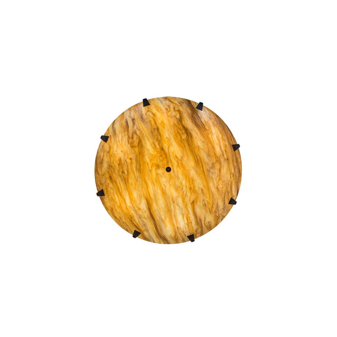 Araneta 12 Light 61" Wide Semi-Flush Bowl Ceiling Fixture - Oil Rubbed Bronze Finish - GU24 Bulb Base