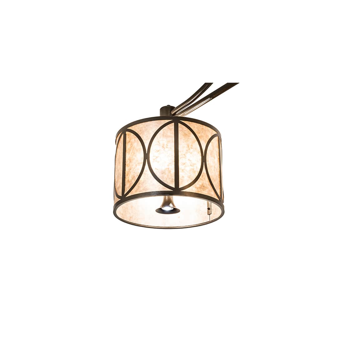 9 Light 90" Wide Linear Pendant