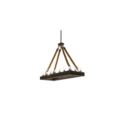 16 Light 60" Wide Linear Pendant