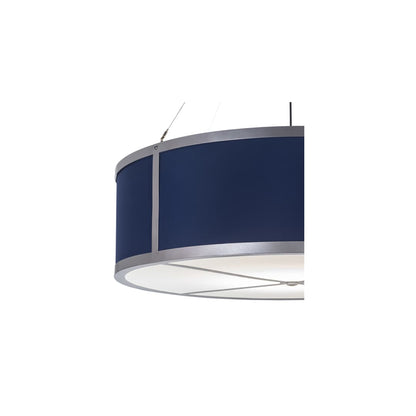 4 Light 43" Wide Suspension Pendant