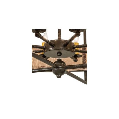 8 Light 22" Wide Pendant