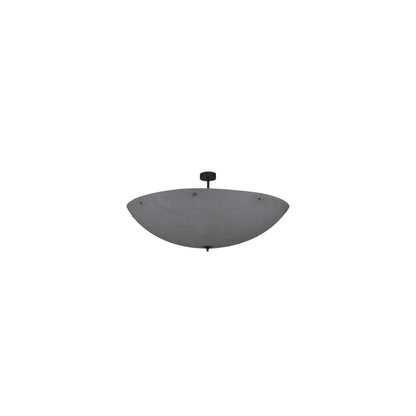 Madison 12 Light 60" Wide Semi-Flush Bowl Ceiling Fixture - Nickel Finish - Medium Bulb Base