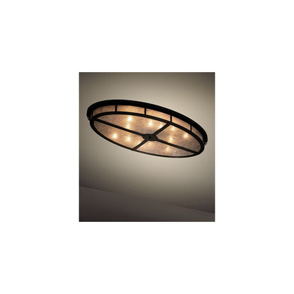 Craftsman Prime 12 Light 72" Wide Flush Mount Ceiling Fixture