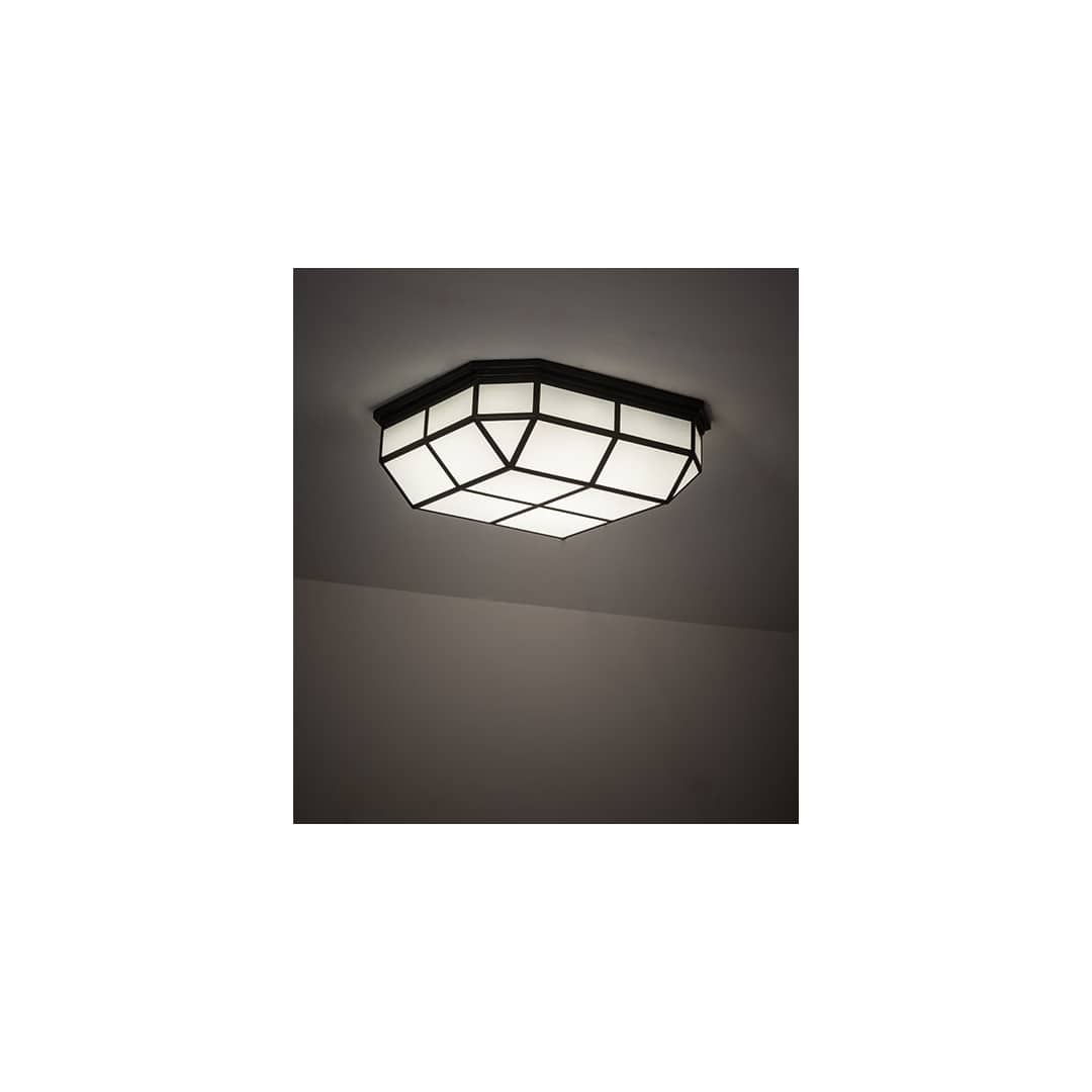 Gibbon 25-1/2" Square LED Flush Mount Ceiling Fixture