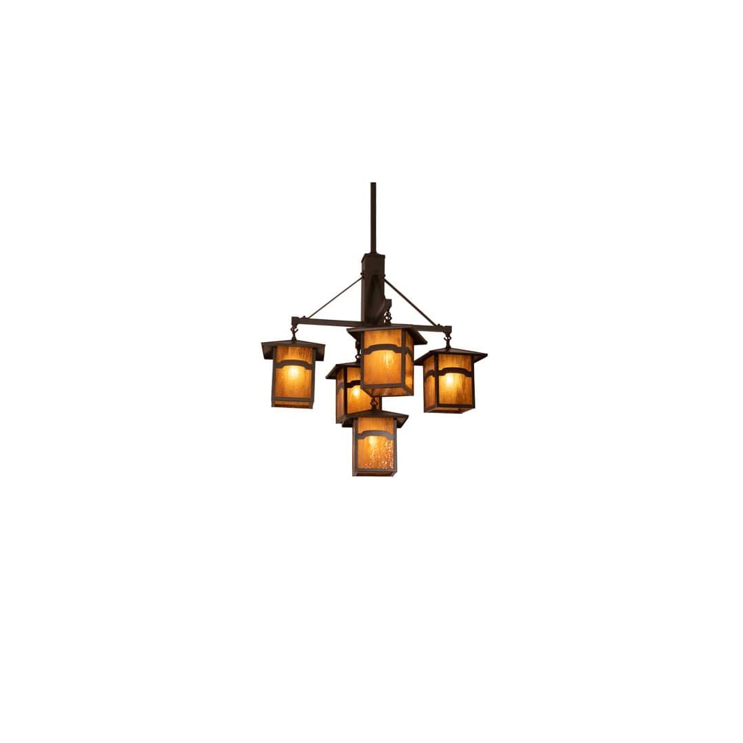 Seneca Mountain View 5 Light 32" Wide Chandelier
