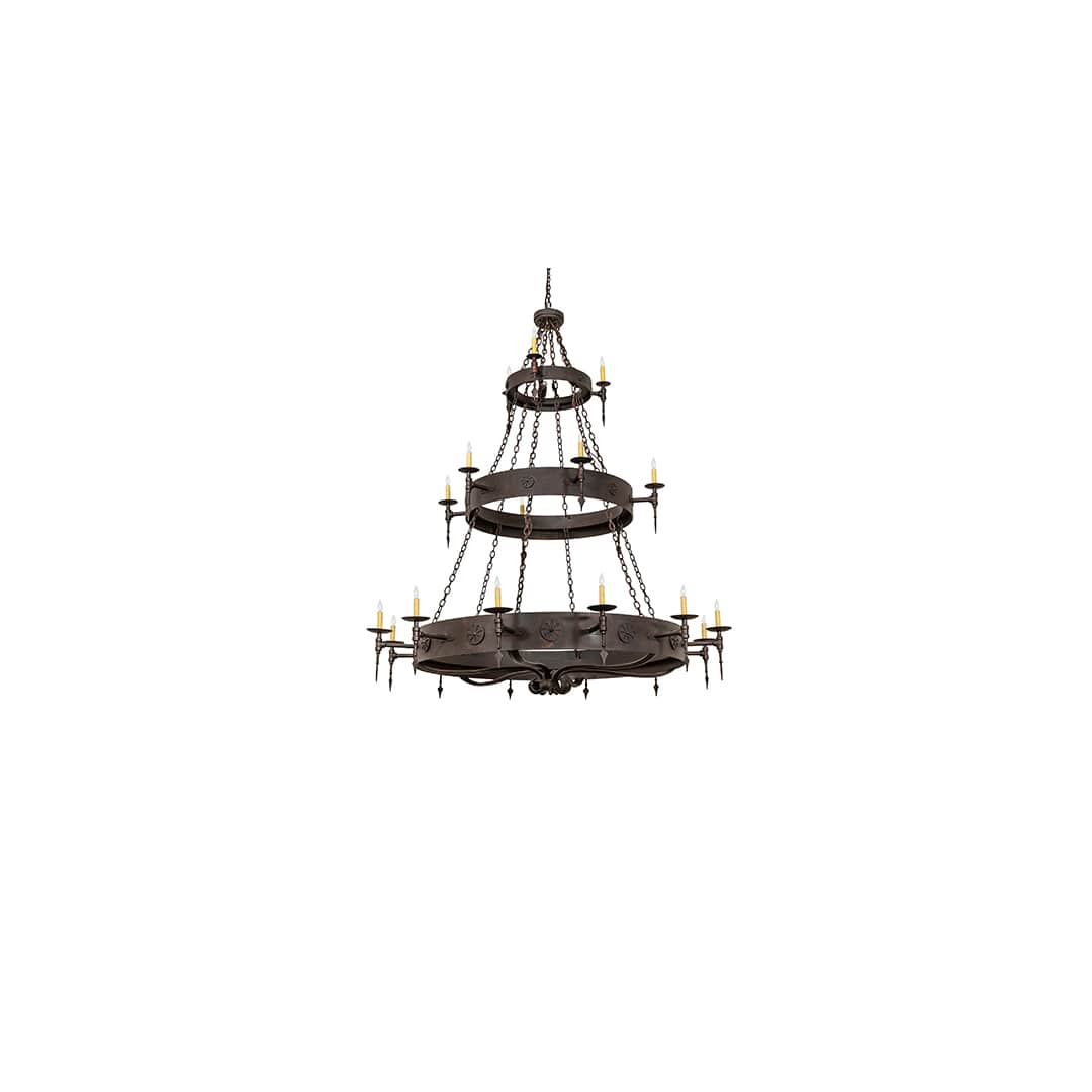 Warwick 21 Light 72" Wide Taper Candle Style Chandelier