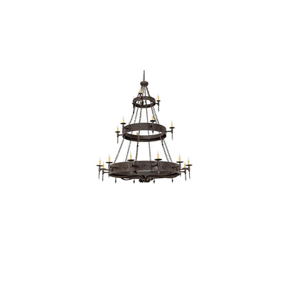 Warwick 21 Light 72" Wide Taper Candle Style Chandelier