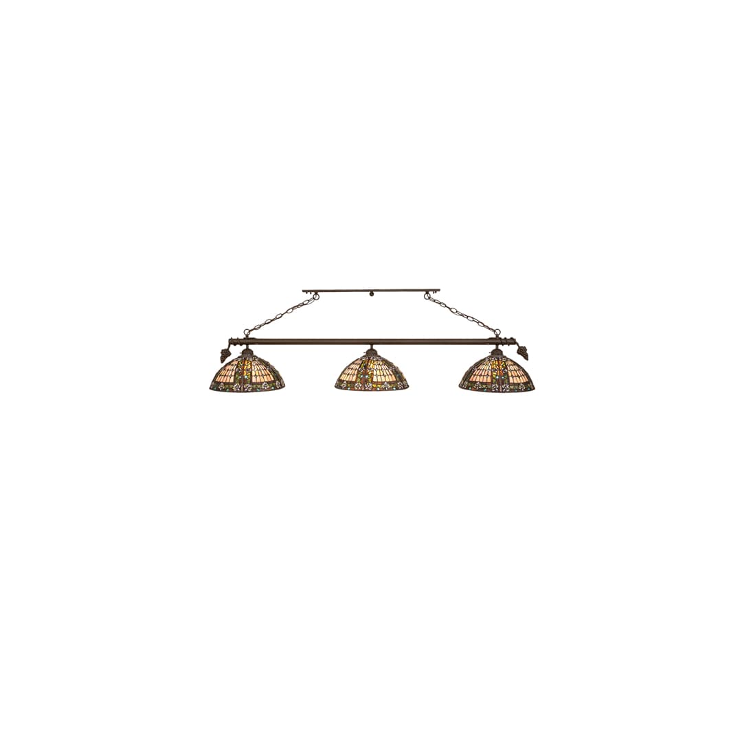 3 Light 66" Wide Linear Pendant