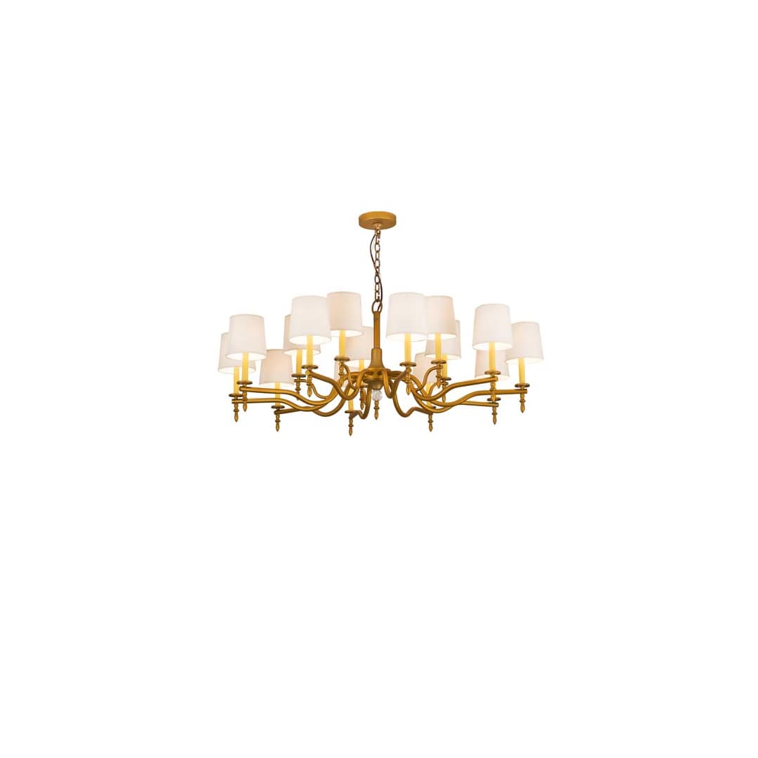 Toby 15 Light 52" Wide Chandelier