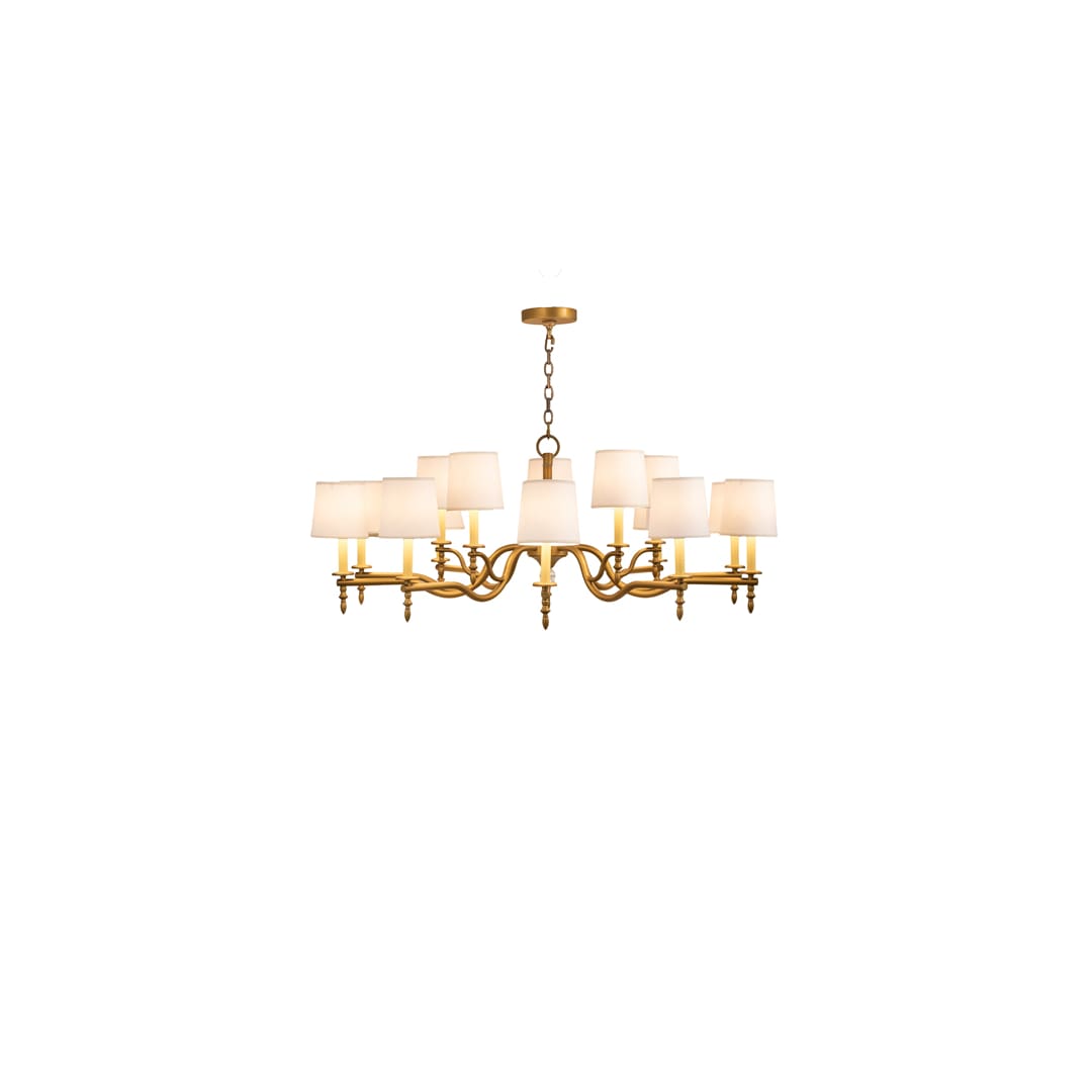 Toby 15 Light 52" Wide Chandelier