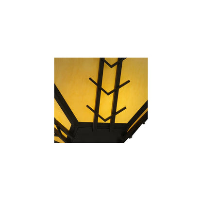 Turk 8 Light 42" Wide Semi-Flush Ceiling Fixture