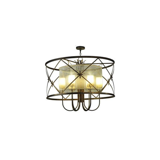 6 Light 48" Wide Pendant