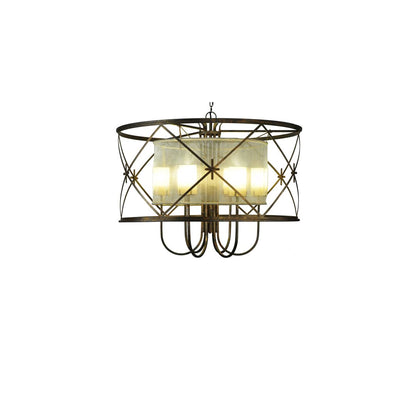 6 Light 48" Wide Pendant