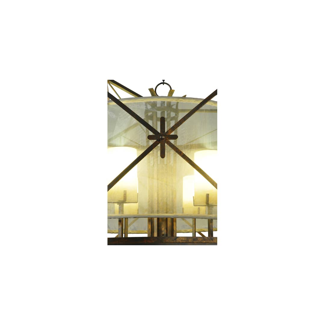 6 Light 48" Wide Pendant