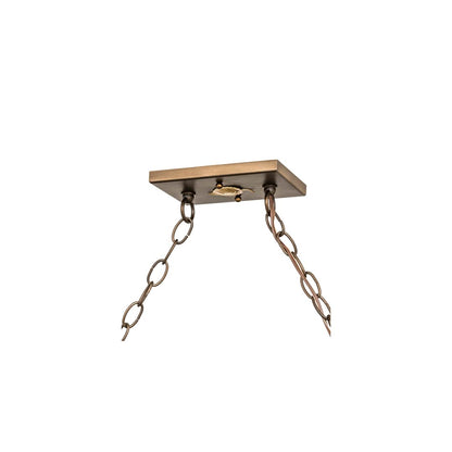 9 Light 61" Wide Linear Pendant