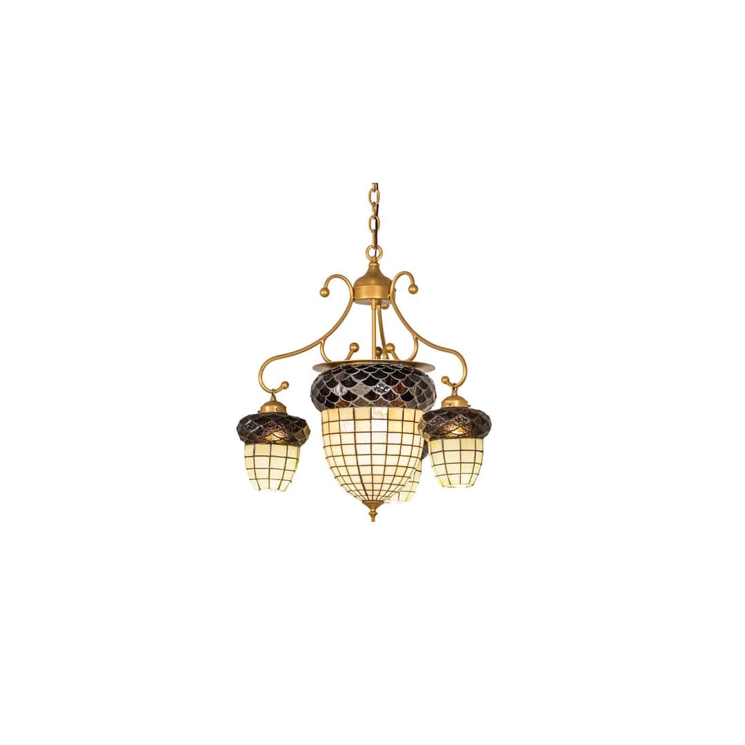 Acorn 4 Light 28" Wide Chandelier