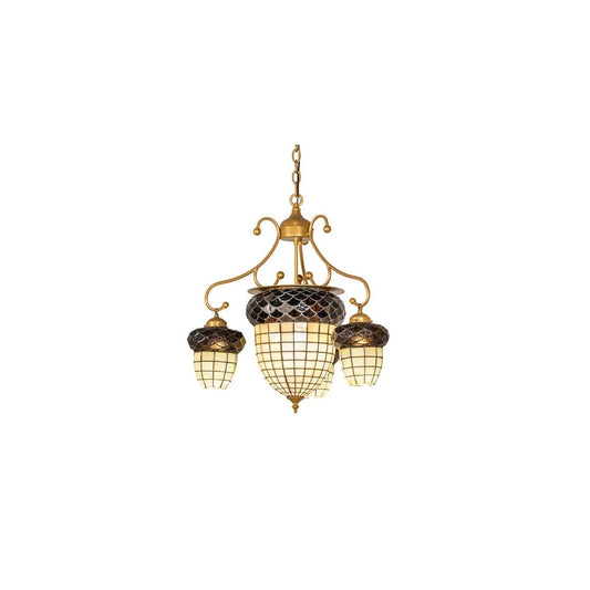 Acorn 4 Light 28" Wide Chandelier