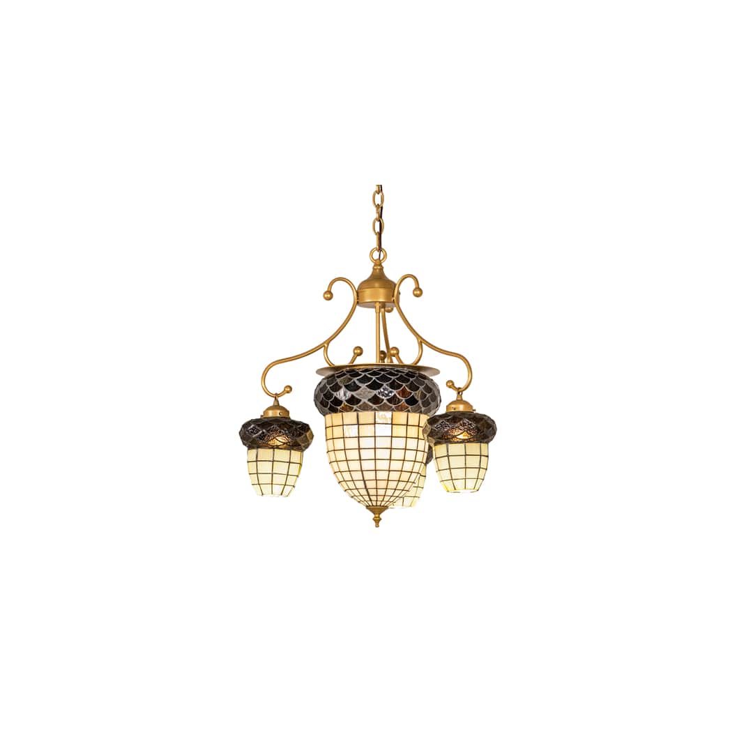 Acorn 4 Light 28" Wide Chandelier