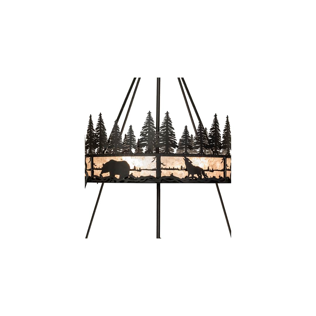 12 Light 72" Wide Pendant