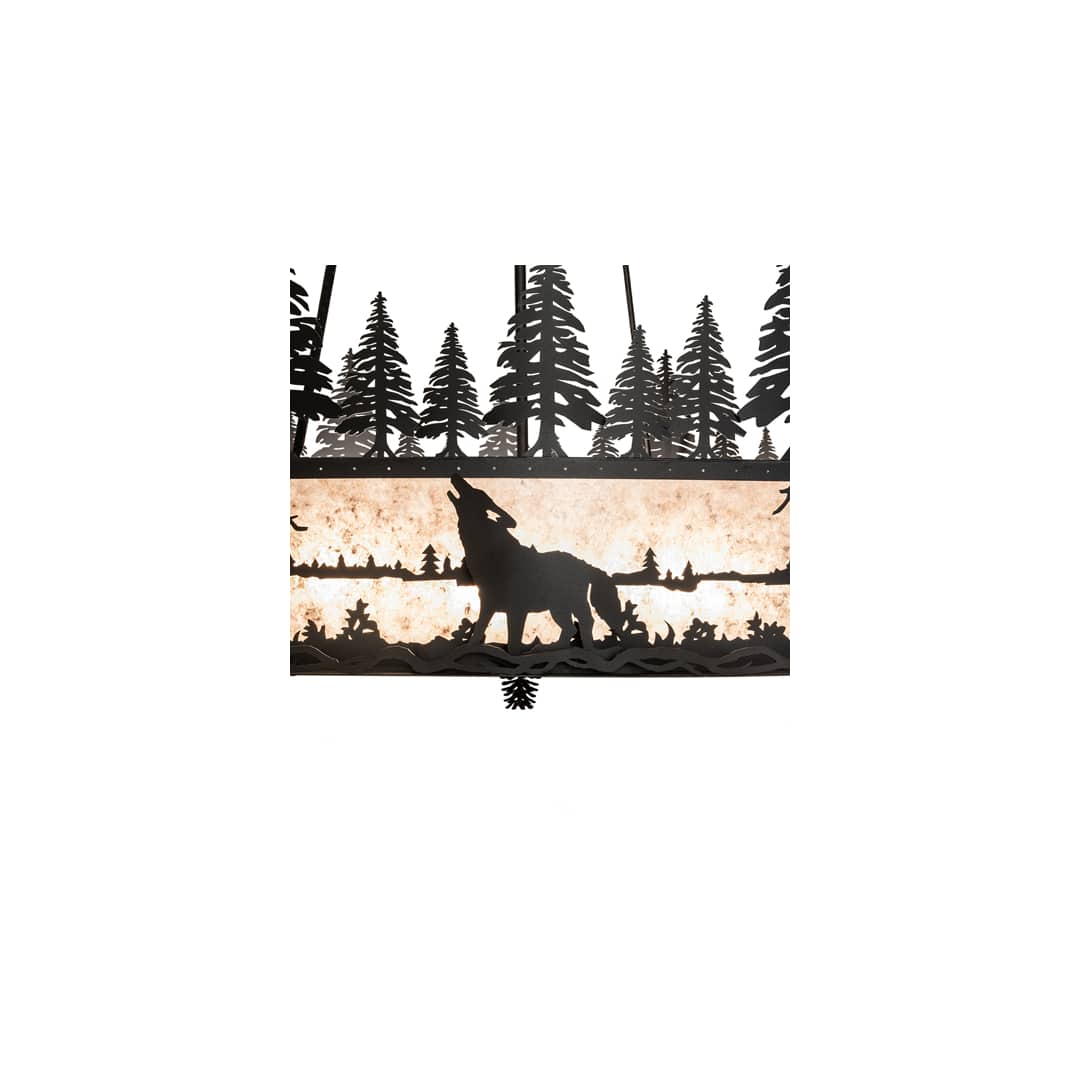 12 Light 72" Wide Pendant