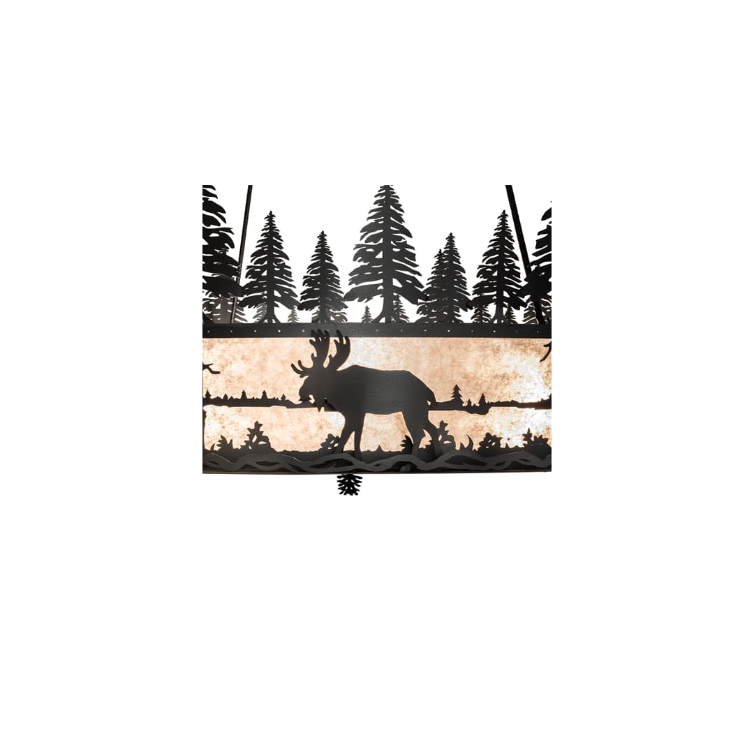 12 Light 72" Wide Pendant