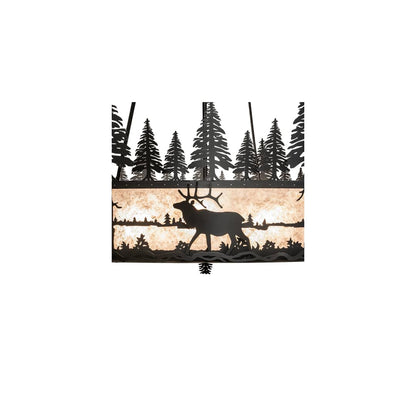 12 Light 72" Wide Pendant